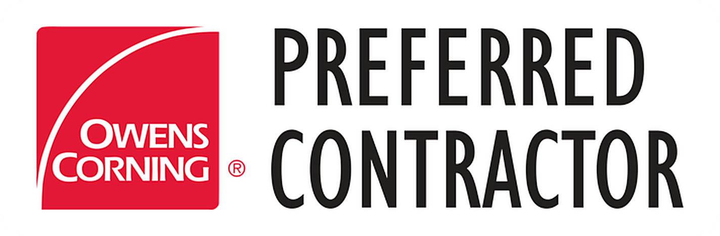 Owens Corning Preferred Contractor badge